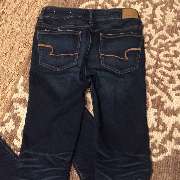 American eagle SUPER STRETCH skinny jeans size 2 - Picture 5 of 8